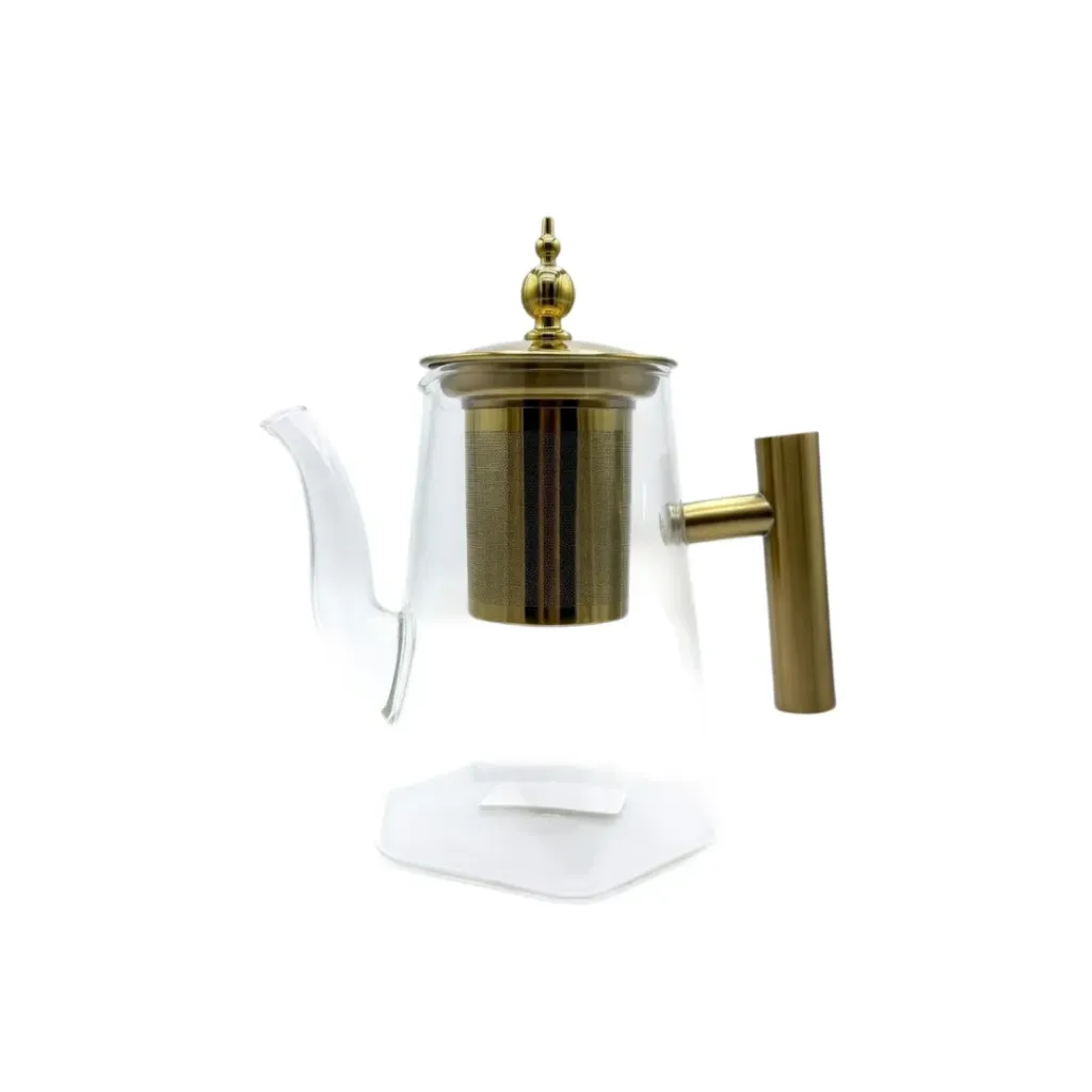 [6551825110084] Glass Tea Pot
