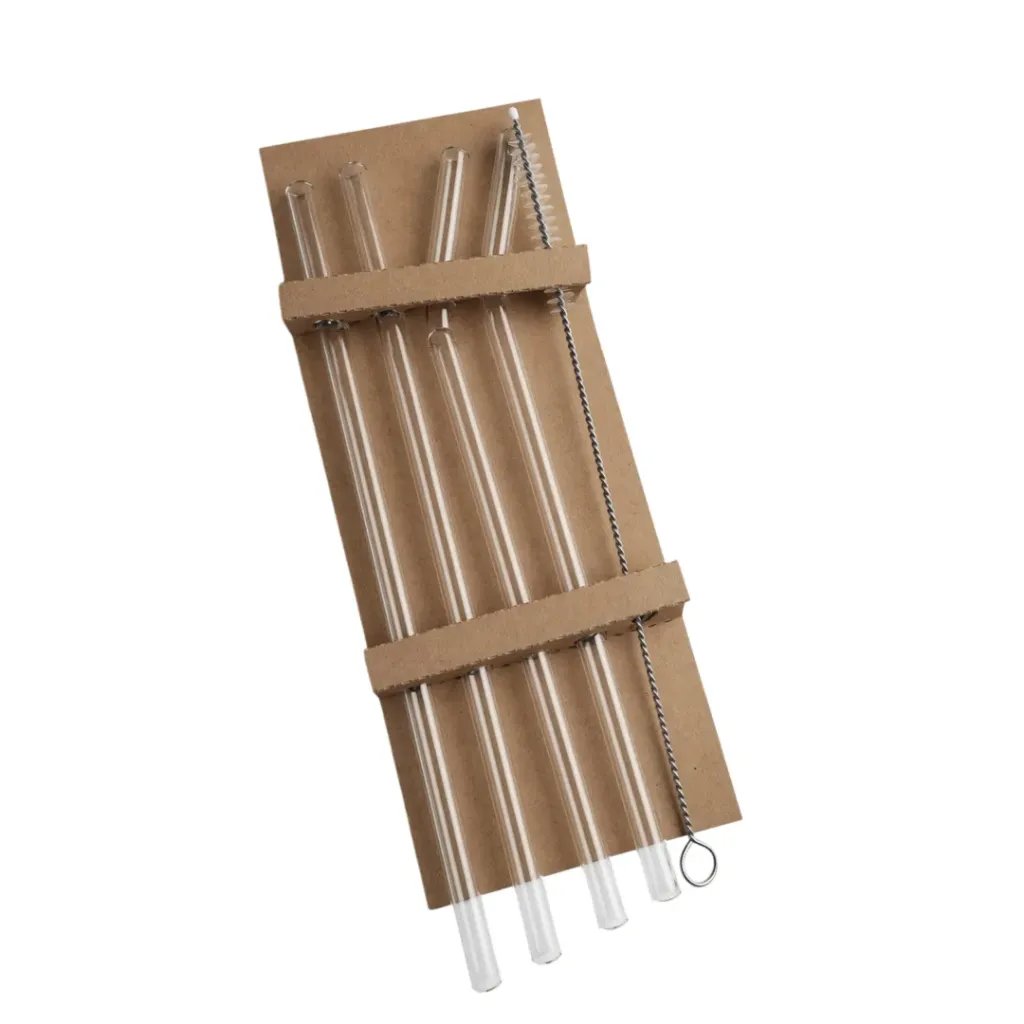 [6551825110473] Reusable Glass Straws