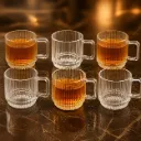 Glass cup set