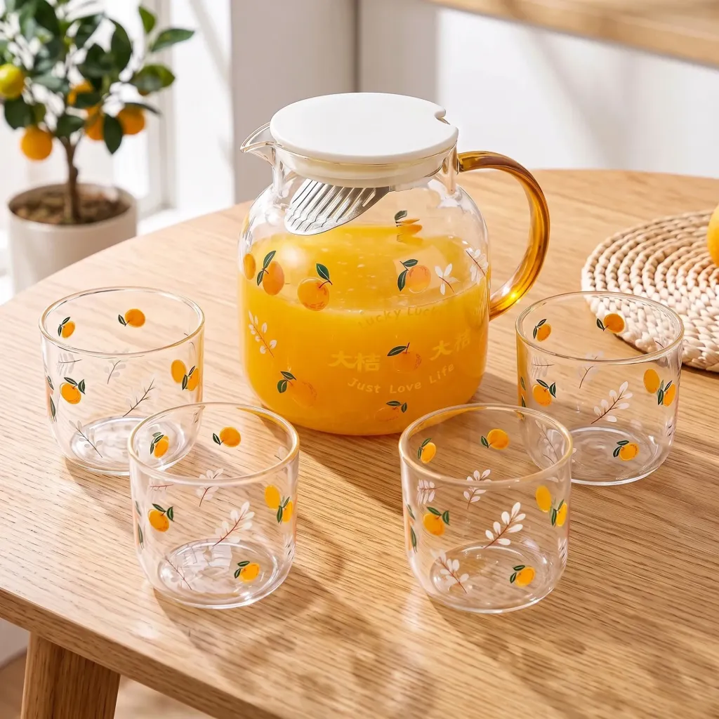[655182511075688] Glass Jug Set