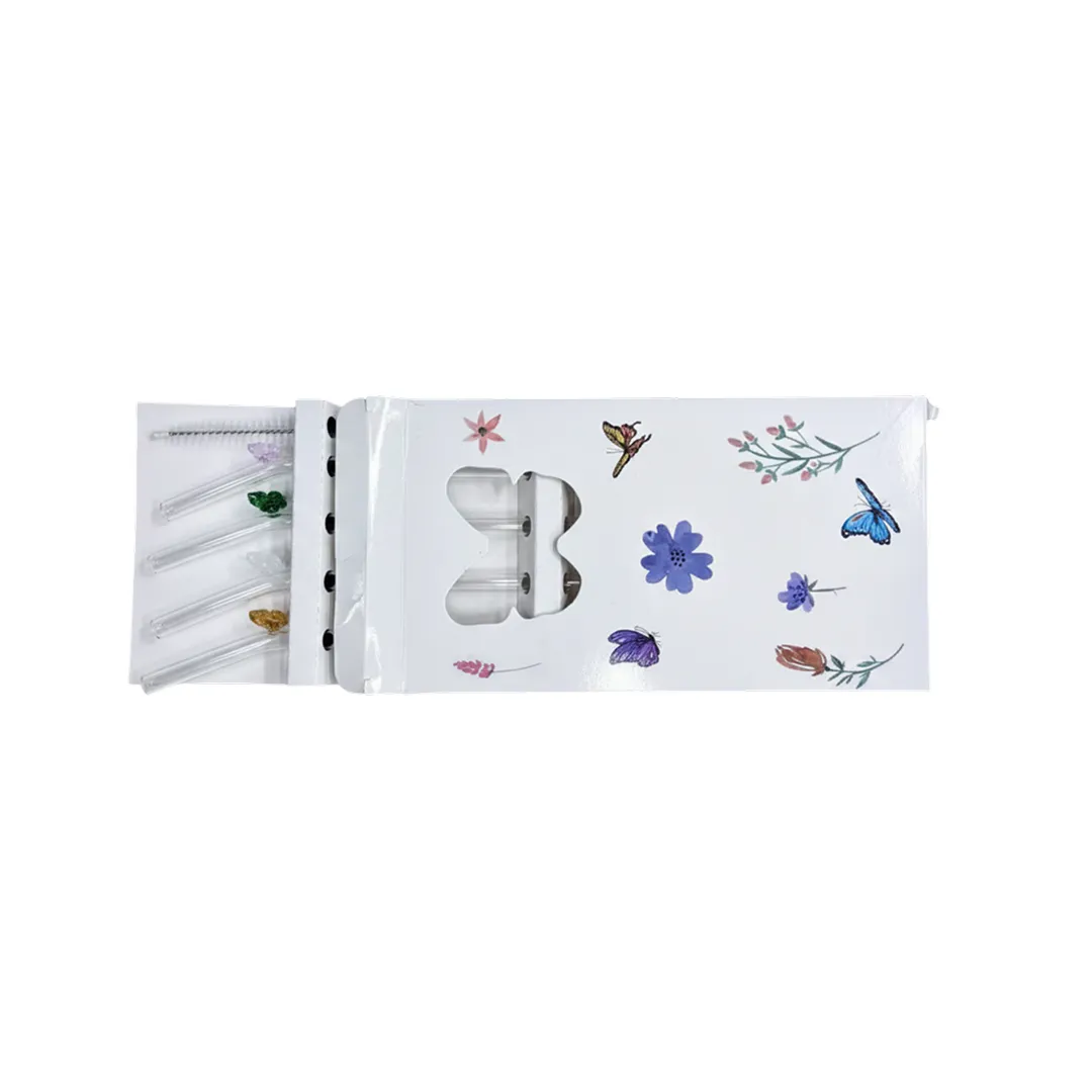 [655182511044288] Reusable Glass Straws