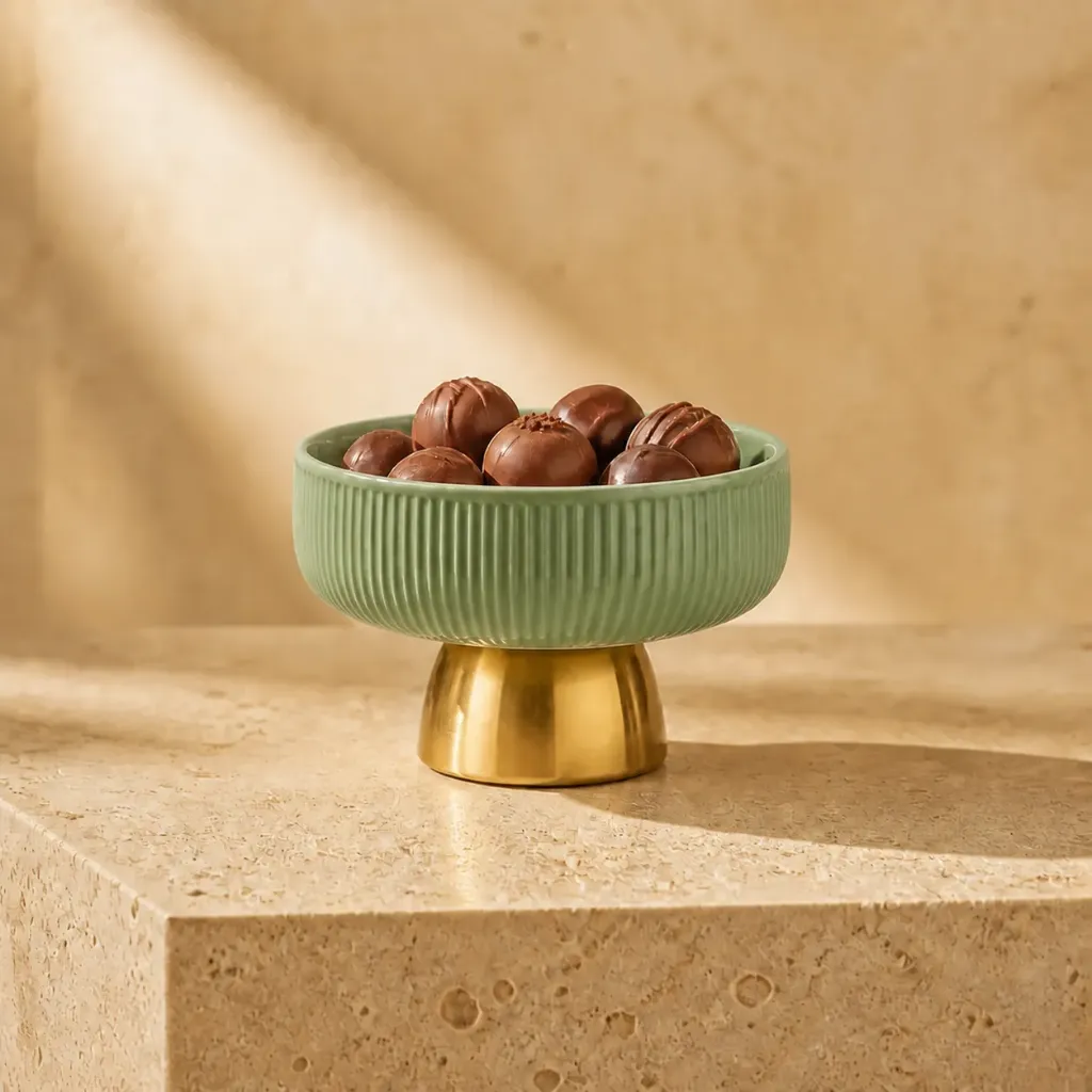 [6551825110800] Ceramic Fruit Bowl (Small)