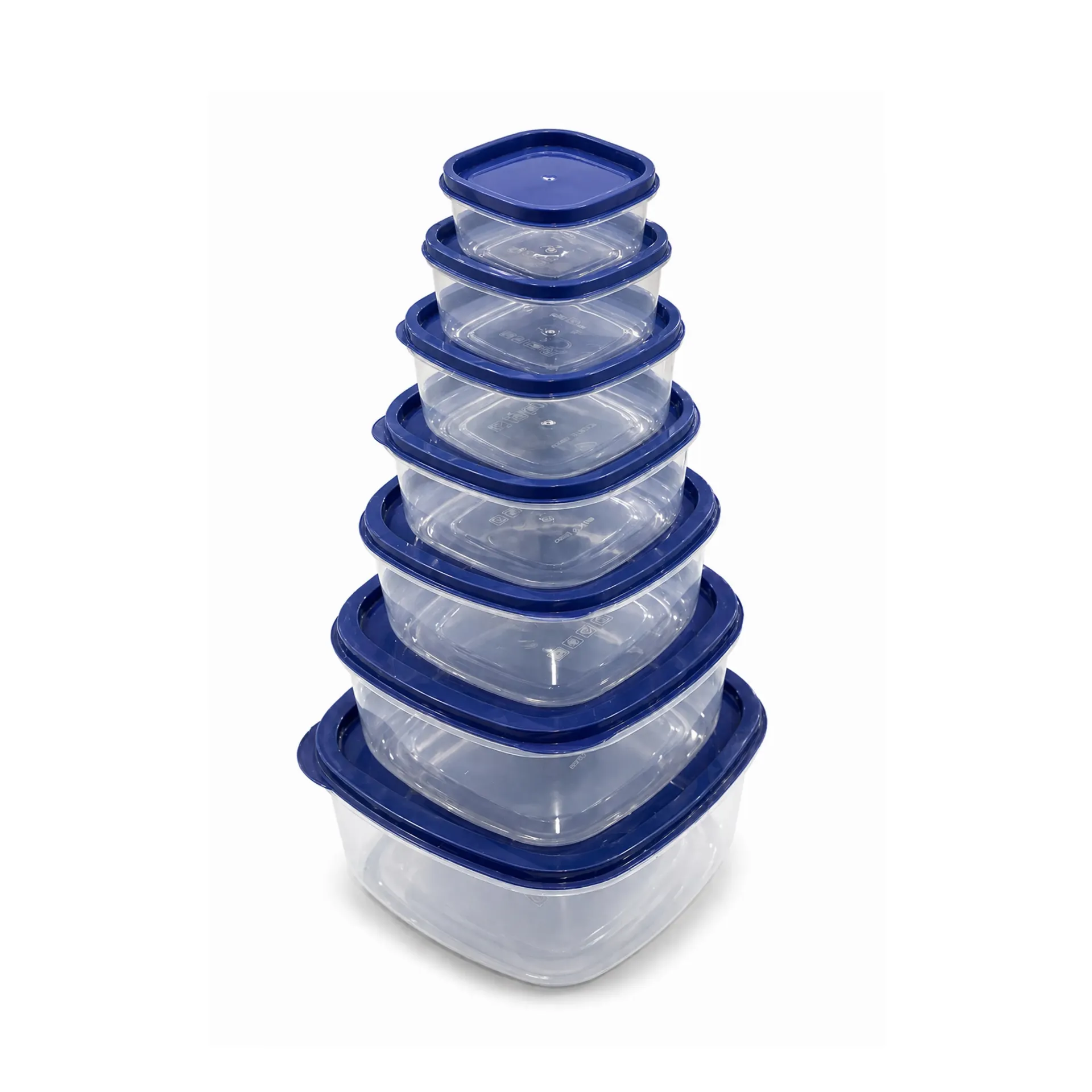 [6935964301587] Food Storage Containers Set (Blue)