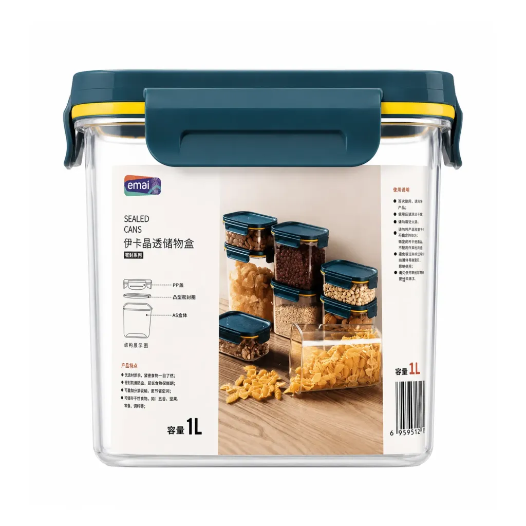 [6982541421398] Sealed jar (1000ml)