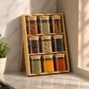 Bamboo Spices Rack